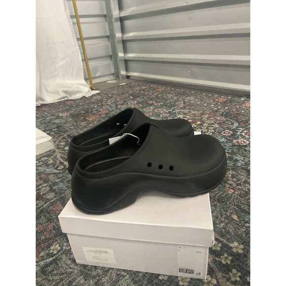 & OTHER STORIES Isolde Platform Clog Black Womens Size US 9 - Picture 7 of 11